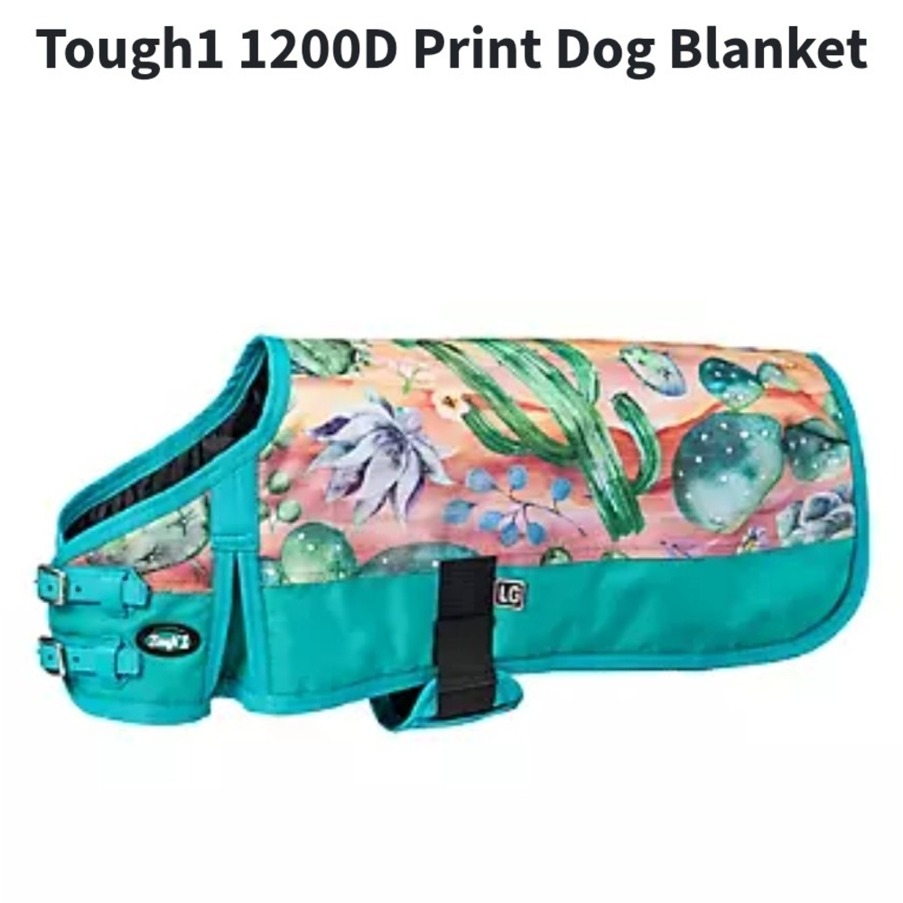 NWT Cactus Print Dog Blanket